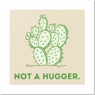 Not a hugger. Posters and Art